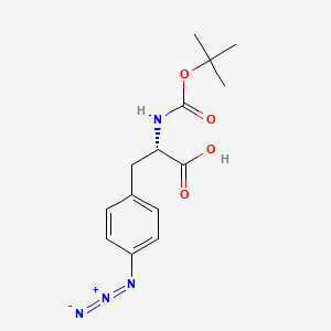 Structure - Boc-4-azido-Phe-OH, ≥ 98% (HPLC)