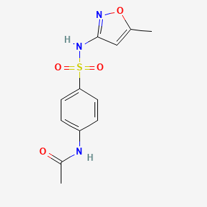 Structure - Acetylsulfamethoxazole, 98+%