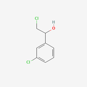 Structure - 2-Chloro-1-(3-chloro-phenyl)-ethanol, 97%