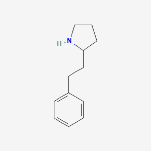 Structure - 2-(2-Phenylethyl)pyrrolidine