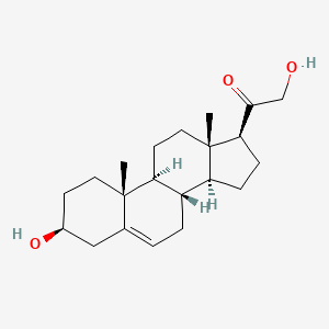 Structure - 21-HYDROXYPREGNENOLONE, 98%