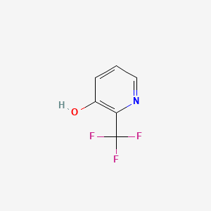 Structure - 2-(Trifluoromethyl)pyridin-3-ol, 97%