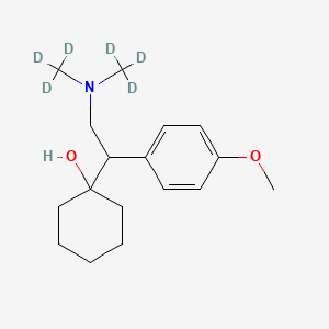 Structure - (±)-Venlafaxine-d6 HCl, 98%