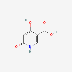 Structure - 4-Hydroxy-6-oxo-1,6-dihydropyridine-3-carboxylic acid, 95%