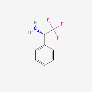 Structure - (S)-2,2,2-Trifluoro-1-phenylethanamine, ≥97.0%