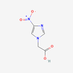 Structure - (4-Nitro-1h-imidazol-1-yl)acetic acid, 95%