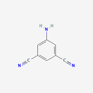 Structure - 5-Aminoisophthalonitrile, 95%