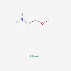 Structure - (S)-1-Methoxy-2-propylamineHydrochloride, 97%