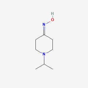 Structure - 1-isopropylpiperidin-4-one oxime