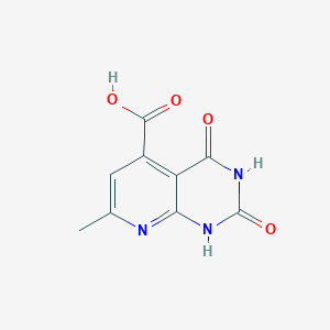 Structure - 7-methyl-2,4-dioxo-1,2,3,4-tetrahydropyrido[2,3-d]pyrimidine-5-carboxylic acid