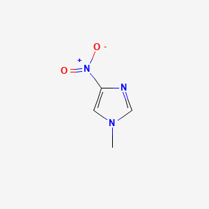 Structure - 1-methyl-4-nitro-1{H}-imidazole