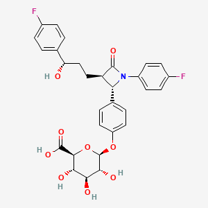 Structure - Ezetimibe Phenoxy Beta-D-Glucuronide