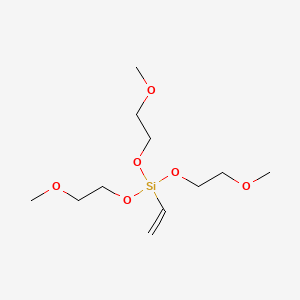 Structure - Vinyltris(2-methoxyethoxy)silane, NB! SVHC-candidate