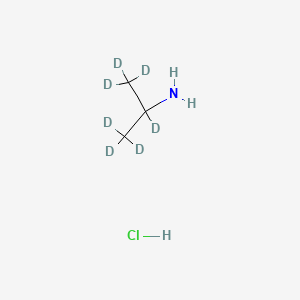 Structure - Isopropyl-d7-amine Hydrochloride