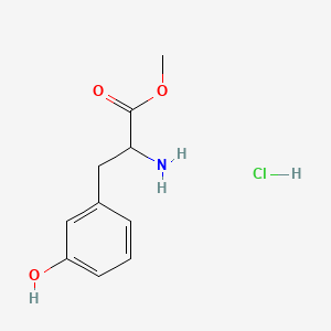 Structure - D,L-m-Tyrosine Methyl Ester Hydrochloride