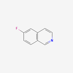 Structure - 6-Fluoroisoquinoline