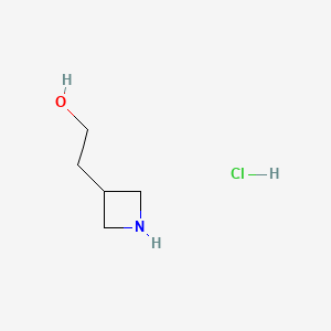 Estructura - 3-Azetidineethanol hydrochloride, 97%