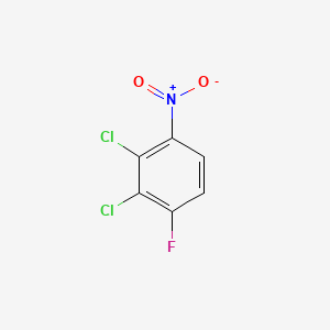 Estructura - 2,3-Dichloro-4-fluoronitrobenzene, 98%