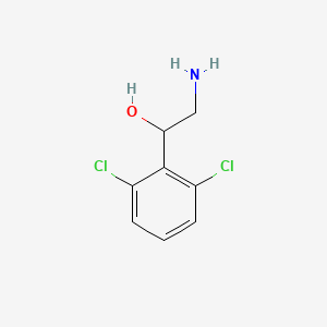 Estructura - 2-Amino-1-(2,6-dichlorophenyl)ethanol