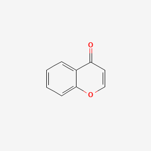 Estructura - 4H-Chromen-4-one, Chromone