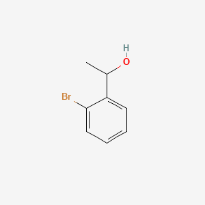 Estructura - 1-(2-Bromophenyl)ethanol, 1-(2-Bromophenyl)-1-Hydroxyethane