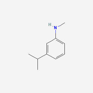 Estructura - 3-Isopropyl-N-methylaniline