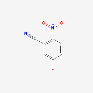 Estructura - 5-Fluoro-2-nitrobenzonitrile, 97%