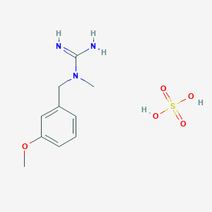 Estructura - N-(3-Methoxybenzyl)-n-methylguanidine sulfate, 95%