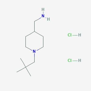 Estructura - (1-Neopentylpiperidin-4-yl)methanamine dihydrochloride, 95%