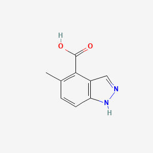 Estructura - 5-Methyl-1H-indazole-4-carboxylic acid, 95%