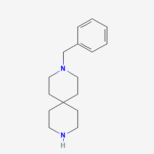 Estructura - 3-Benzyl-3,9-diazaspiro[5.5]undecane, 95%