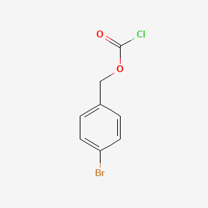 Rakenne - p-Bromobenzyl chloroformate, 95%