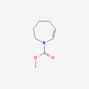 Rakenne - Methyl 2,3,4,5-tetrahydro-1H-azepine-1-carboxylate, 95%
