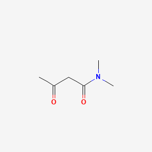 Rakenne - N,N-Dimethyl-3-oxobutanamide, NN-Dimethylacetoacetamide