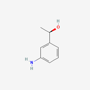 Rakenne - (R)-1-(3-Aminophenyl)ethanol