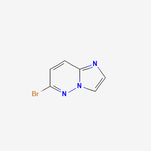 Structure - 6-Bromoimidazo[1,2-B]-pyridazine, 95%