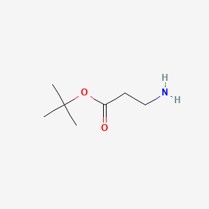 Structure - tert-Butyl 3-aminopropanoate, 97%