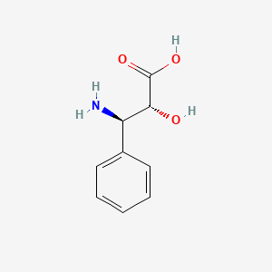 Structure - rel-(2R,3R)-3-Amino-2-hydroxy-3-phenylpropanoic acid, 98%