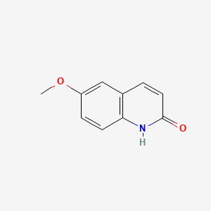 Structure - 6-Methoxyquinolin-2-ol, 6-methoxyquinolin-2(1H)-one