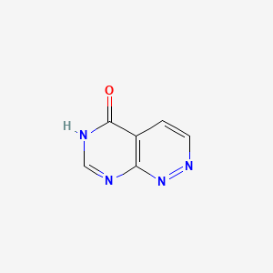 Structure - 6H-Pyrimido[4,5-c]pyridazin-5-one, Pyrimido[4,5-C]pyridazin-5(1H)-one