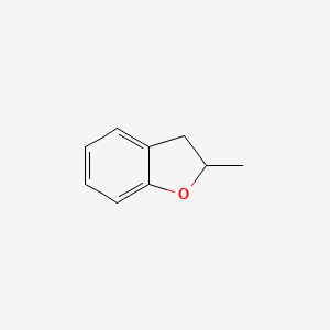 Structure - 2,3-Dihydro-2-methylbenzofuran, >98.0%(GC)