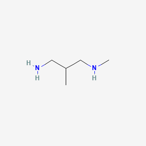 Structure - N1,2-dimethylpropane-1,3-diamine, N,2-Dimethyl-1,3-propanediamine