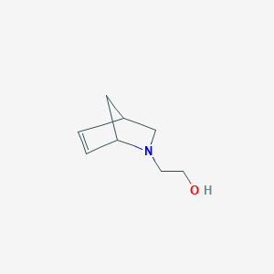 Structure - 2-(2-Azabicyclo[2.2.1]hept-5-en-2-yl)ethanol, 98%
