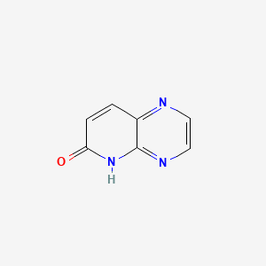 Structure - Pyrido[2,3-b]pyrazin-6(5h)-one, 95%