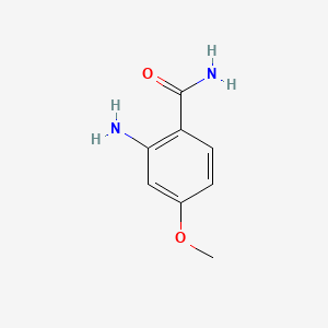 Structure - 2-Amino-4-methoxybenzamide, 95%