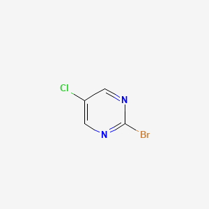 Structure - 2-Bromo-5-chloropyrimidine, 97%