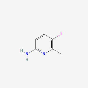 Structure - 5-iodo-6-methylpyridin-2-amine