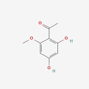 Structure - 2,4-Dihydroxy-6-methoxyacetophenone