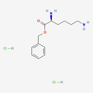 Struktur - (S)-Benzyl 2,6-diaminohexanoate dihydrochloride, 97%