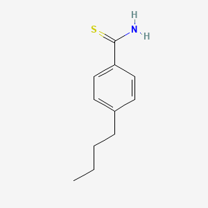 Struktur - 4-Butylthiobenzamide, 95%